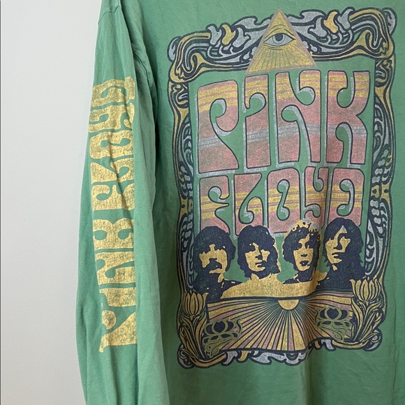 Daydreamer Women's Green Oversized Pink Floyd Graphic T Shirt Size Medium‎ - Picture 6 of 9